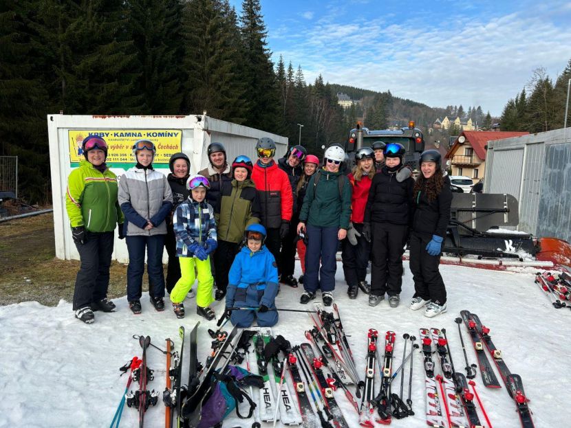 Gruppenfoto Skitag